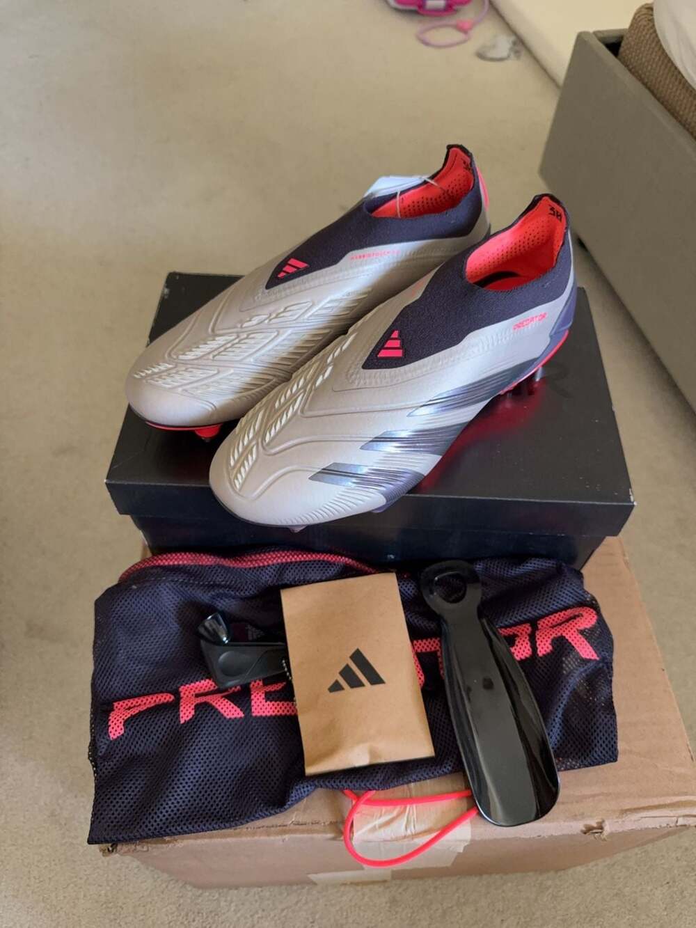 Adidas Predator Elite LL SG Soccer Cleats Size 8